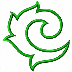 Flowers And Tree Embroidery Design 3